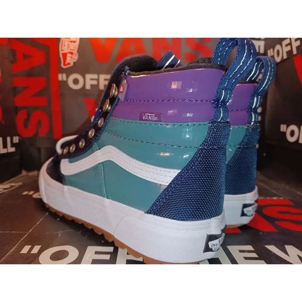 Vans Men's 3.5/Women's 5 Sk8-Hi Mte Dx Dress Blue/Jasper VN0A4P3I2US